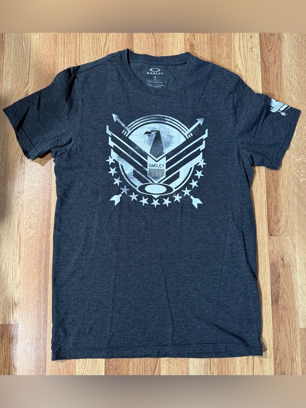 Oakley Charcoal Graphic Short Sleeve Tee